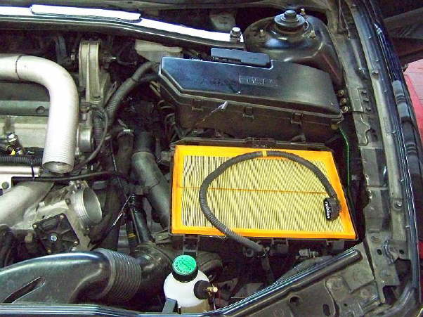 Der Flash Lubeanschluss wird vorbereitet 