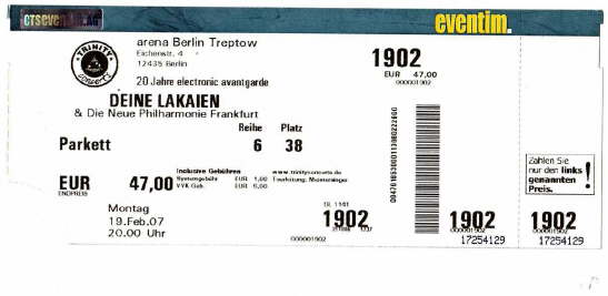 19.02.2007 Deine Lakeien